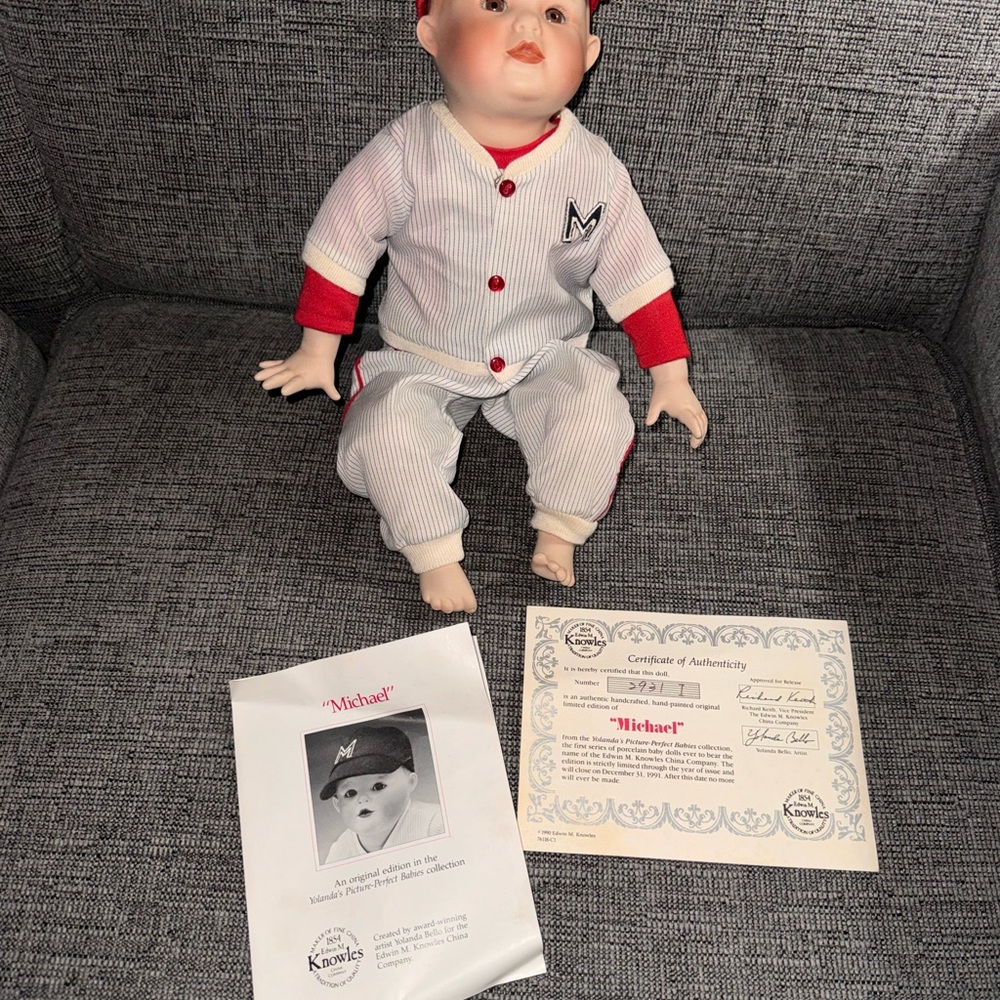 Ashton Drake Picture Perfect porcelain Doll, Michael